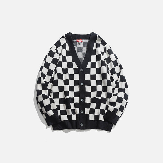 match Color Block Top Fashion Casual Sweater