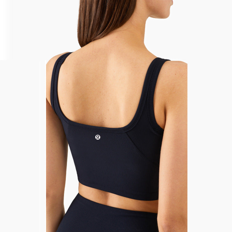 Yoga Bra European And American Vest Type Fitness Running Sports Bra