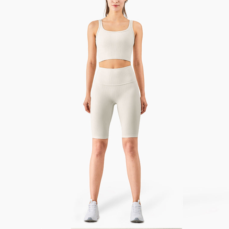 Yoga Bra European And American Vest Type Fitness Running Sports Bra