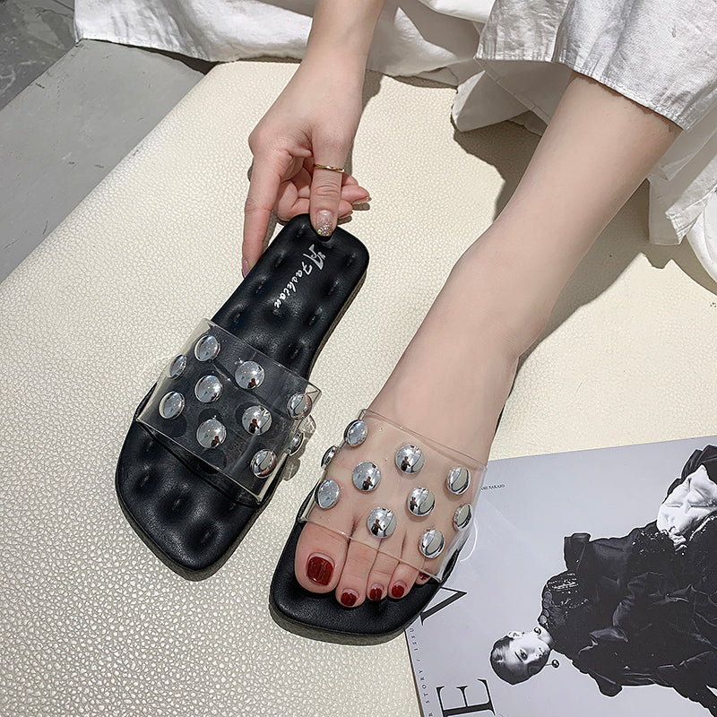 Wear Sandals And Slippers All-Match Outside Ins