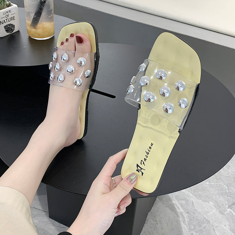 Wear Sandals And Slippers All-Match Outside Ins