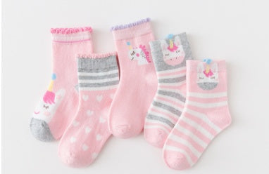 Children's Socks, Baby Tube Socks, Leisure Student Socks
