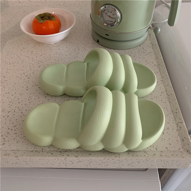 Couple Slippers Men And Women Thick-Soled Deodorant Non-Slip Sandals