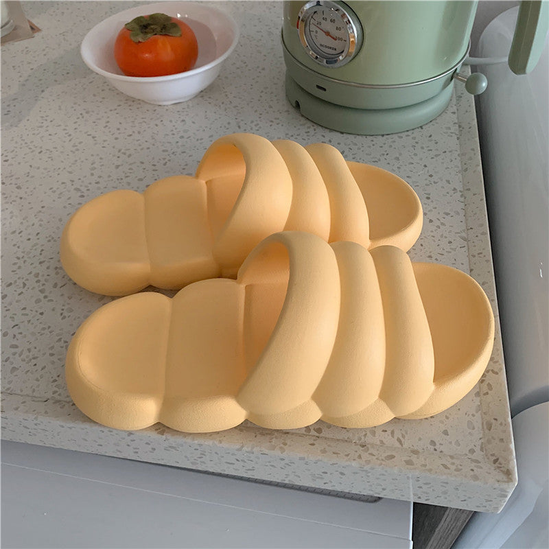 Couple Slippers Men And Women Thick-Soled Deodorant Non-Slip Sandals