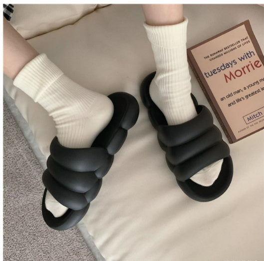 Couple Slippers Men And Women Thick-Soled Deodorant Non-Slip Sandals