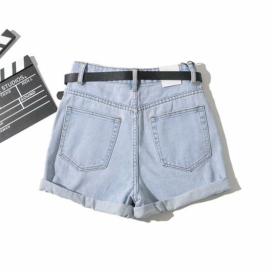 European And American Street Personality Loose Curly Shorts Hot Pants Women