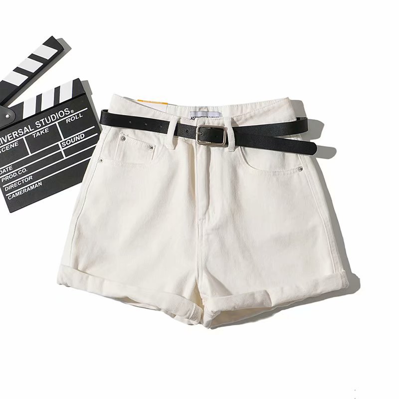 European And American Street Personality Loose Curly Shorts Hot Pants Women