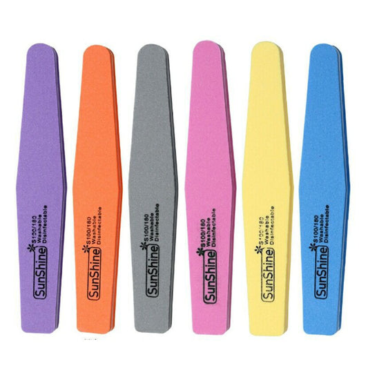 Nail Rubbing Strips Polishing Double-Sided Polishing Strips And Sponge Rubs