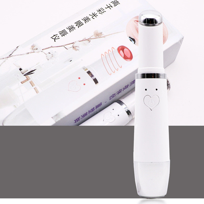 USB Eye Beauty Instrument, Eye Massage Pen, Multi-Function Beauty Lip Instrument, Vibration Hot Compress Import Instrument, Color Light Lifting Instrument