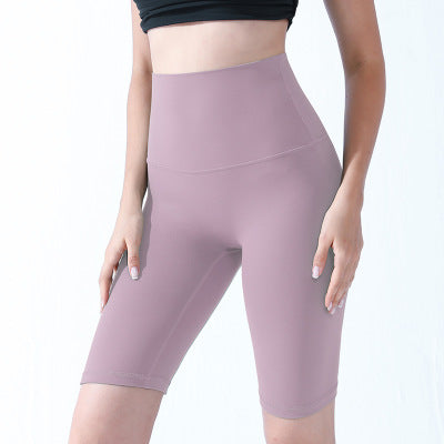 High-Waist Hip-Lifting Sports Shorts Training Fitness Exercise Five-Point Pants