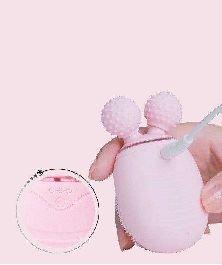 Japan Electric Facial Cleansing Instrument Female Silicone Facial Cleansing Instrument