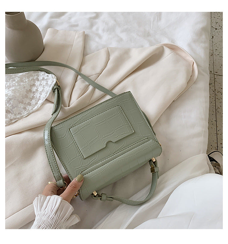 Net Celebrity Korean Version Of Simple Single-Shoulder Messenger Bag