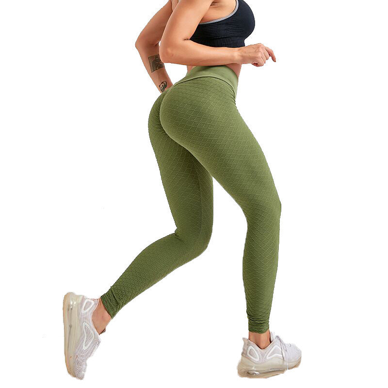 European and American Peach Seamless Fitness Pants Three-dimensional Shaping