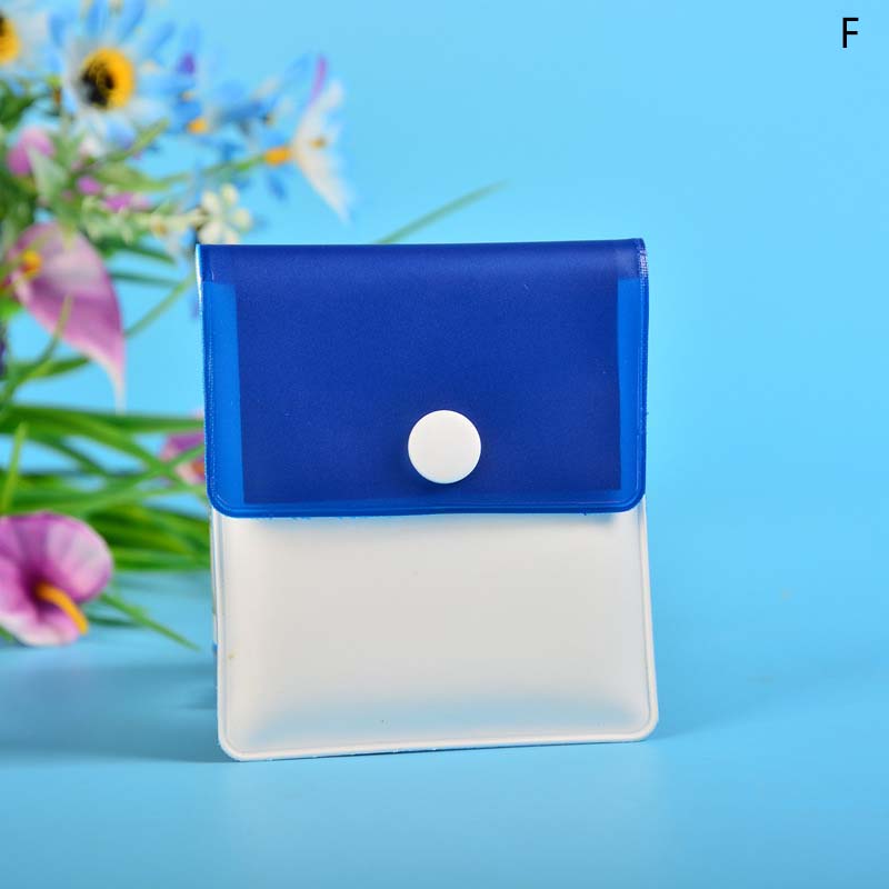 Solid Color Portable Cigarette Ash Bag