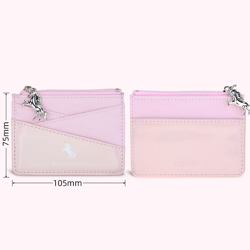 Small, Ultra-Thin, High-End, Large-Capacity Card Card Case Evidence PU Suede Card Holder