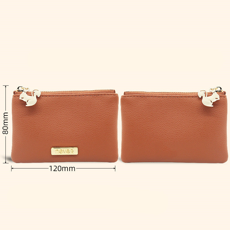Small, Ultra-Thin, High-End, Large-Capacity Card Card Case Evidence PU Suede Card Holder