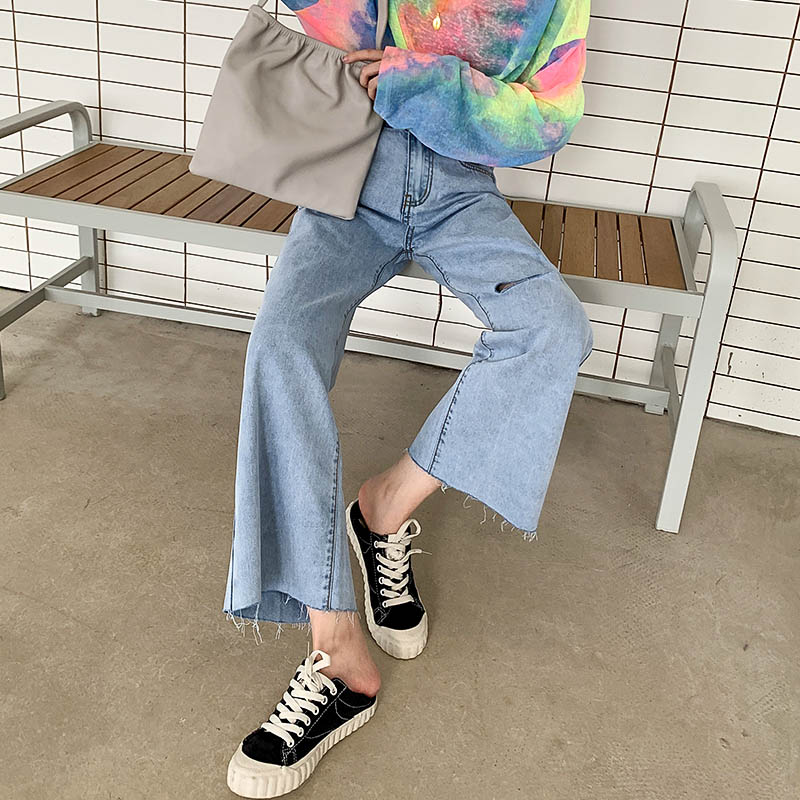 Women's High Waist Wide Leg Jeans