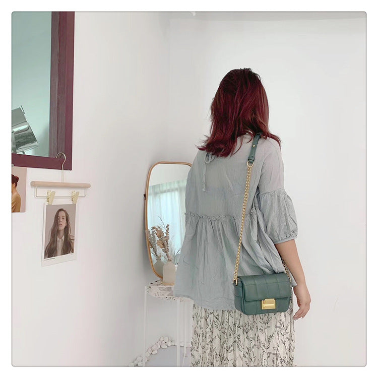 Small Square Bag Chain Shoulder Messenger Bag