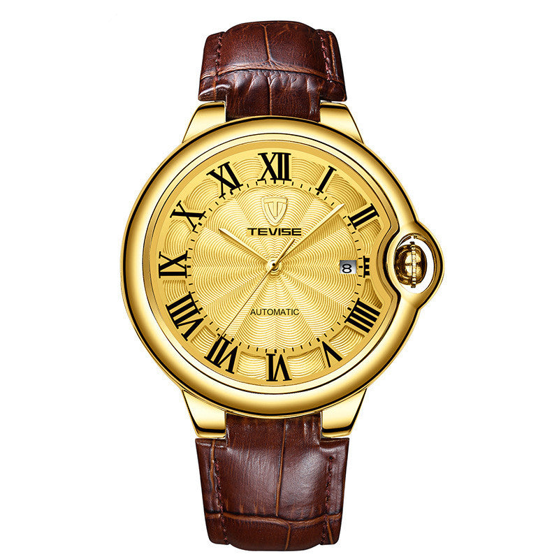 Waterproof Stainless Steel Automatic Casual Mechanical Men's Watch