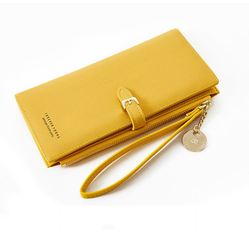 Niche Design Wallet Ladies Small And Thin Long Clutch Handbag Simple Ins Korean