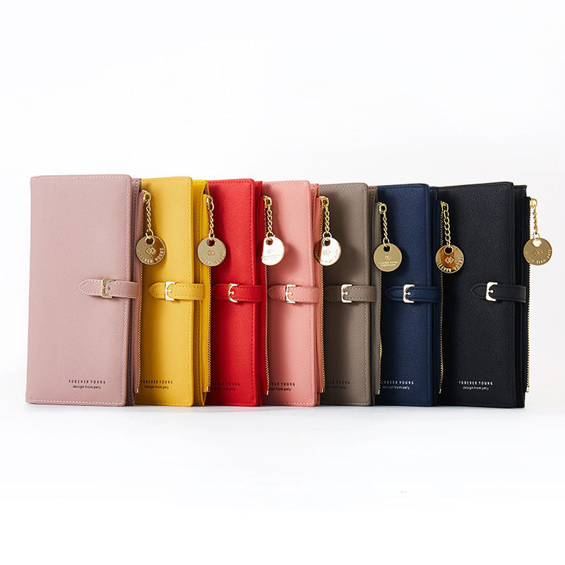Niche Design Wallet Ladies Small And Thin Long Clutch Handbag Simple Ins Korean