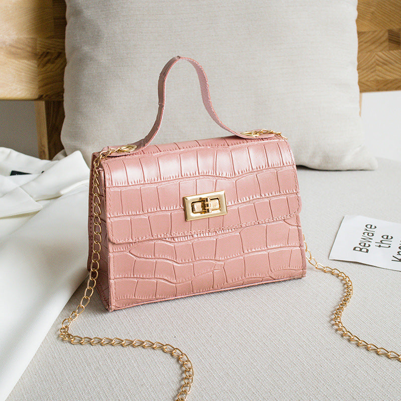 Korean Fashion Female Bag Small Square Bag Single Shoulder Diagonal