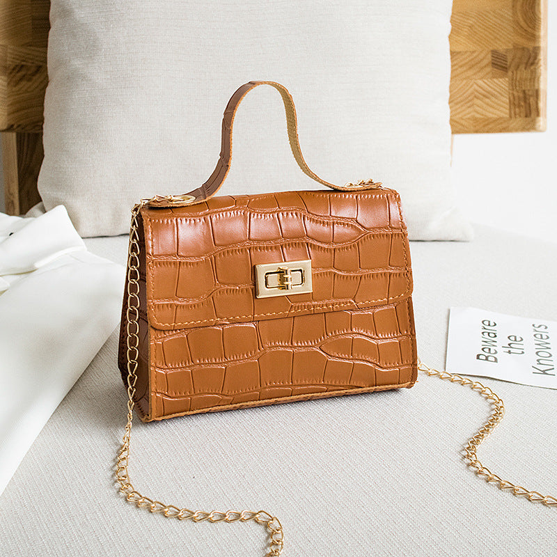 Korean Fashion Female Bag Small Square Bag Single Shoulder Diagonal