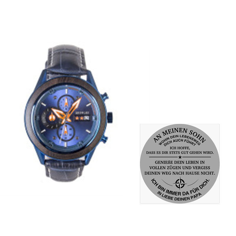 Multifunctional Waterproof Quartz Watch