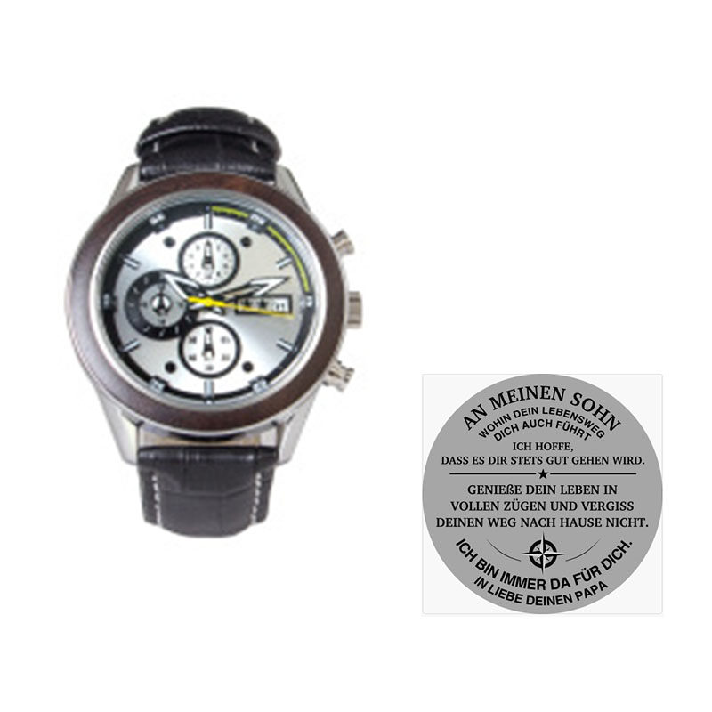Multifunctional Waterproof Quartz Watch
