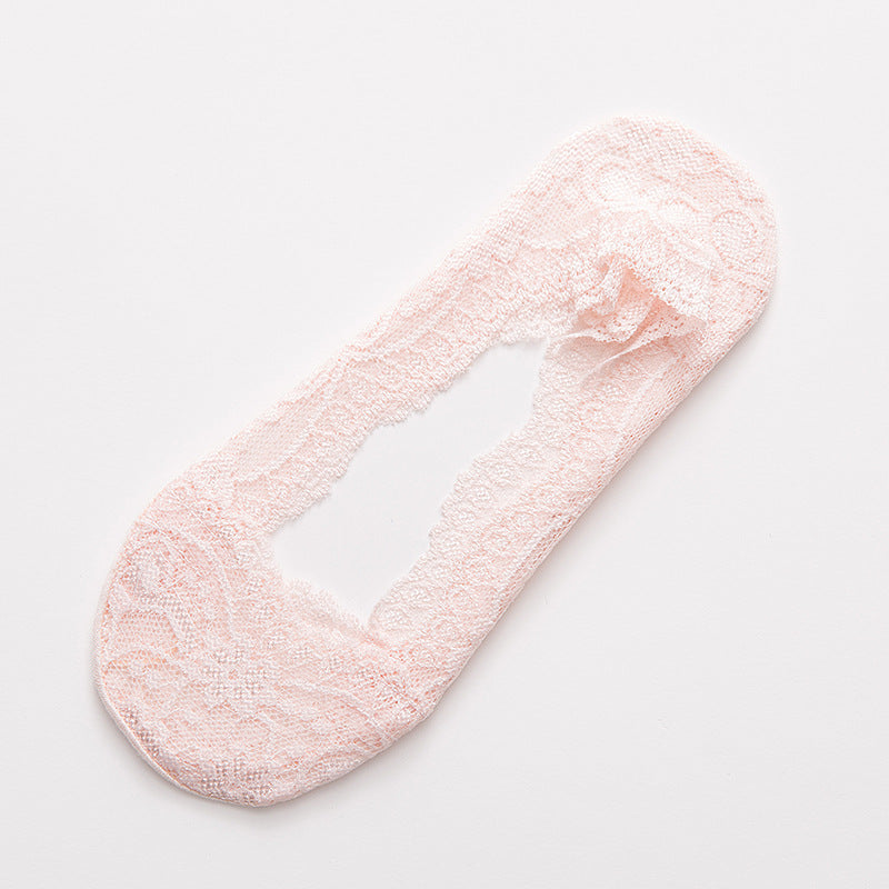 Korea Cute Japanese Invisible Silicone Non-Slip Socks