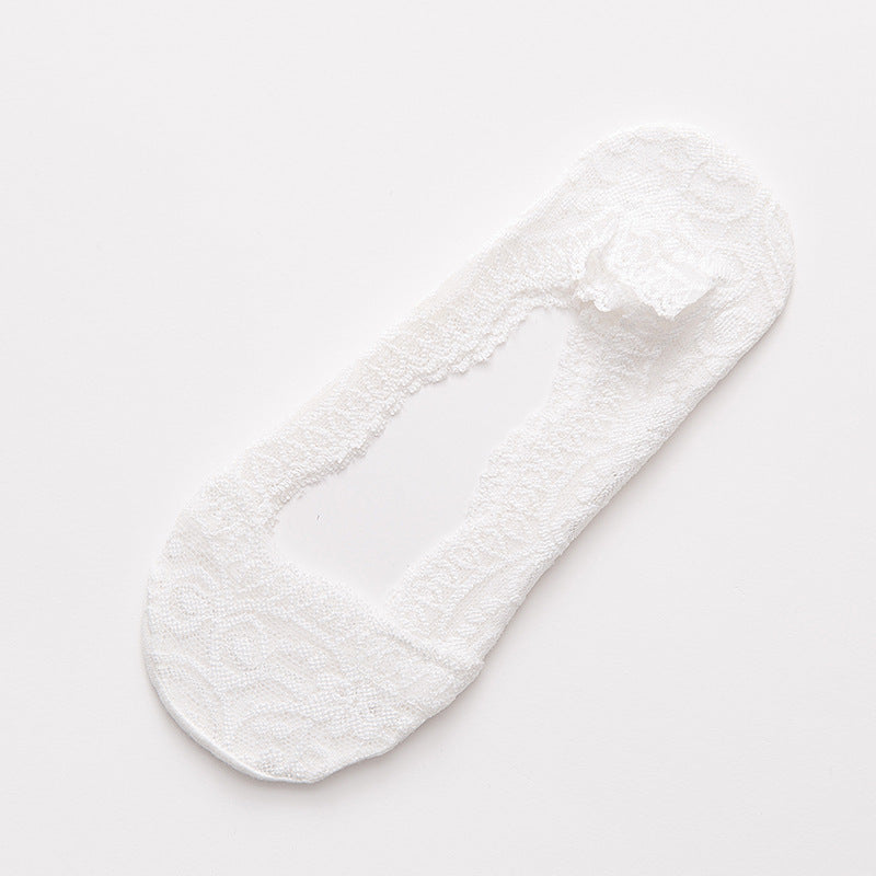 Korea Cute Japanese Invisible Silicone Non-Slip Socks