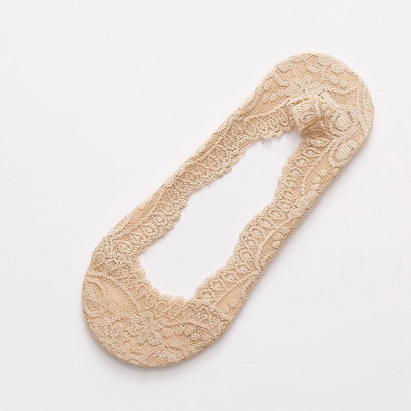 Korea Cute Japanese Invisible Silicone Non-Slip Socks
