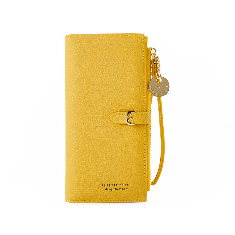 Niche Design Wallet Ladies Small And Thin Long Clutch Handbag Simple Ins Korean