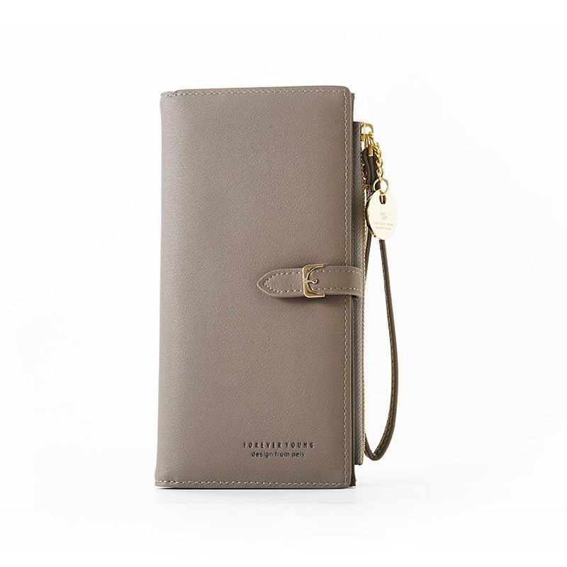 Niche Design Wallet Ladies Small And Thin Long Clutch Handbag Simple Ins Korean