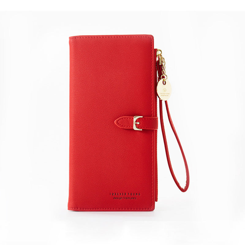 Niche Design Wallet Ladies Small And Thin Long Clutch Handbag Simple Ins Korean