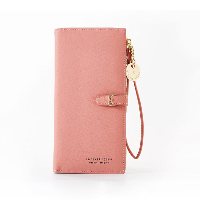 Niche Design Wallet Ladies Small And Thin Long Clutch Handbag Simple Ins Korean