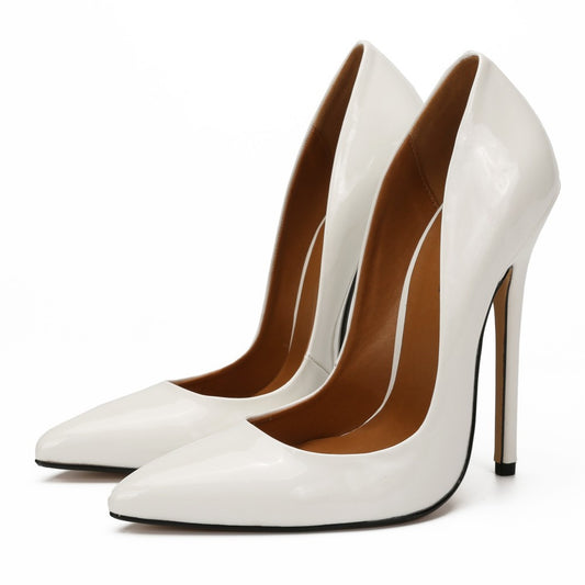 HEYSIMEY 19-20 CD Pseudo-Mother Large Size Super High Heel Women's Single Shoes