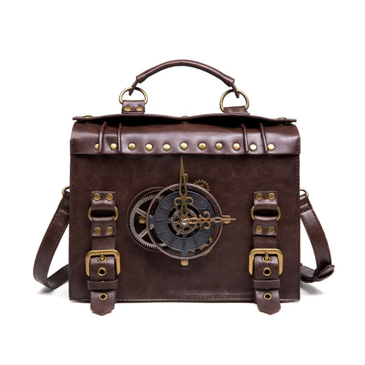 Retro Style One-Shoulder Diagonal Bag