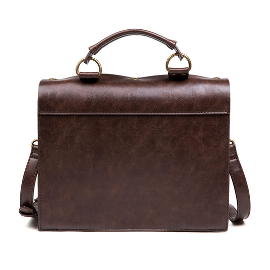 Retro Style One-Shoulder Diagonal Bag