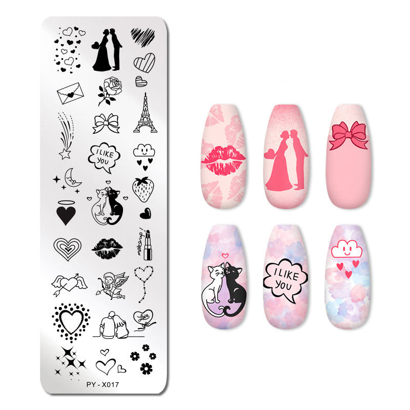 Nail Stainless Steel Printing Plate