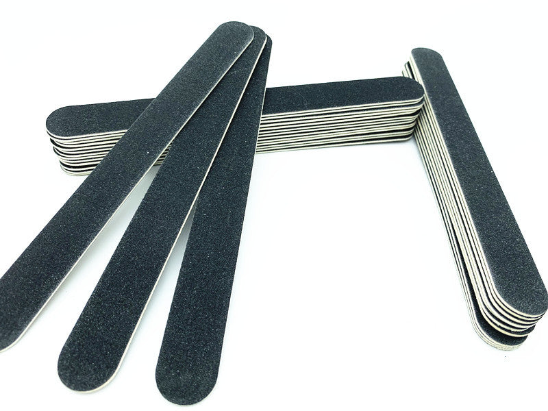 Black Veneer Nail file Strips Manicure Rubbing Strips Manicure Tool