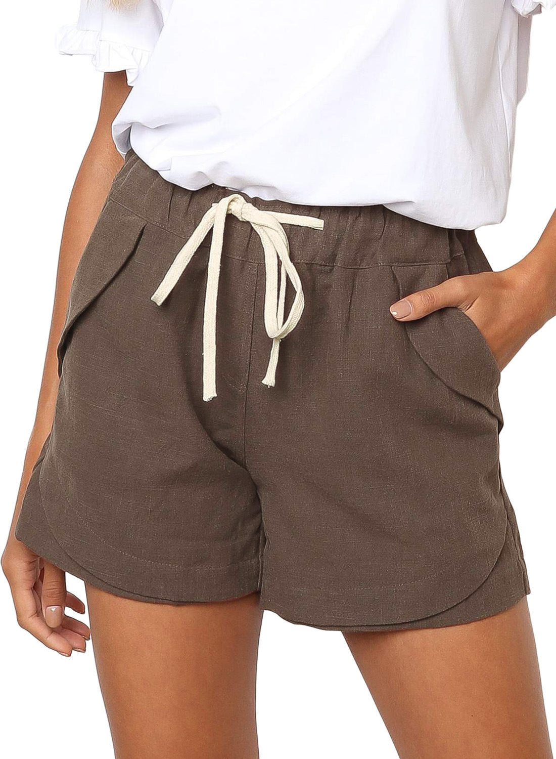 Casual Tencel High Waist Loose Wide Leg Pants