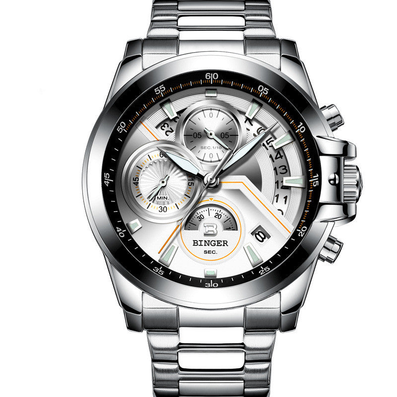Binger Men's Quartz Watch Foreign Trade Wholesale