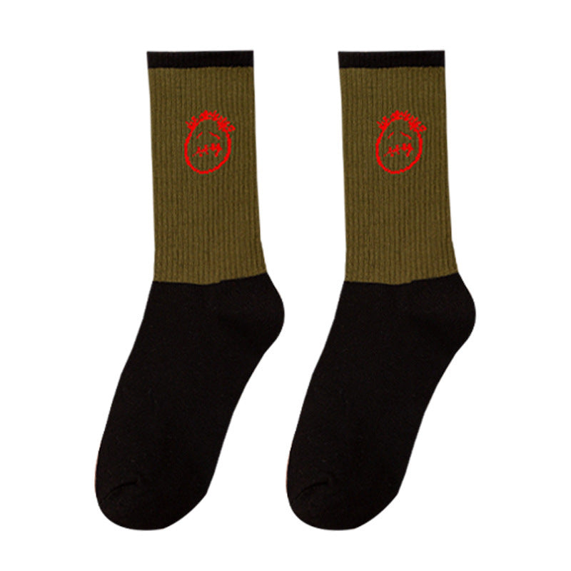 Long Staple Cotton Moisture Absorption And Breathable Tube Socks