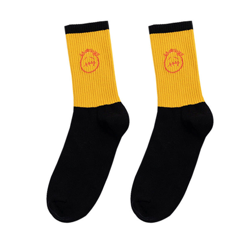 Long Staple Cotton Moisture Absorption And Breathable Tube Socks