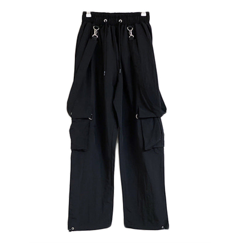 Hip Hop Tide Ins Fat Sister Plus Size Overalls
