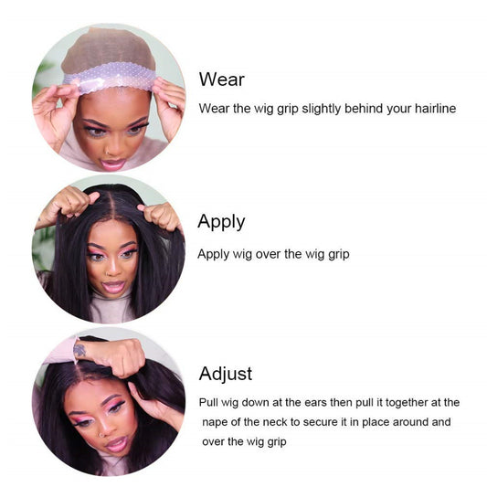 Non-Slip Antiperspirant Silicone Sports Headband