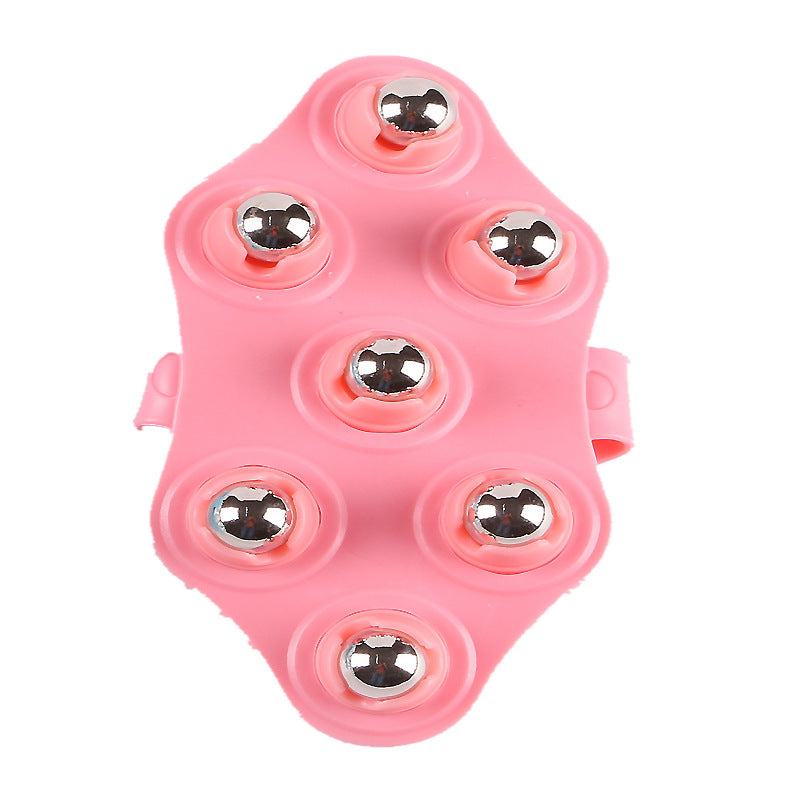 Seven-Bead Massager Five-Element Massage Brush Meridian Brush Ball