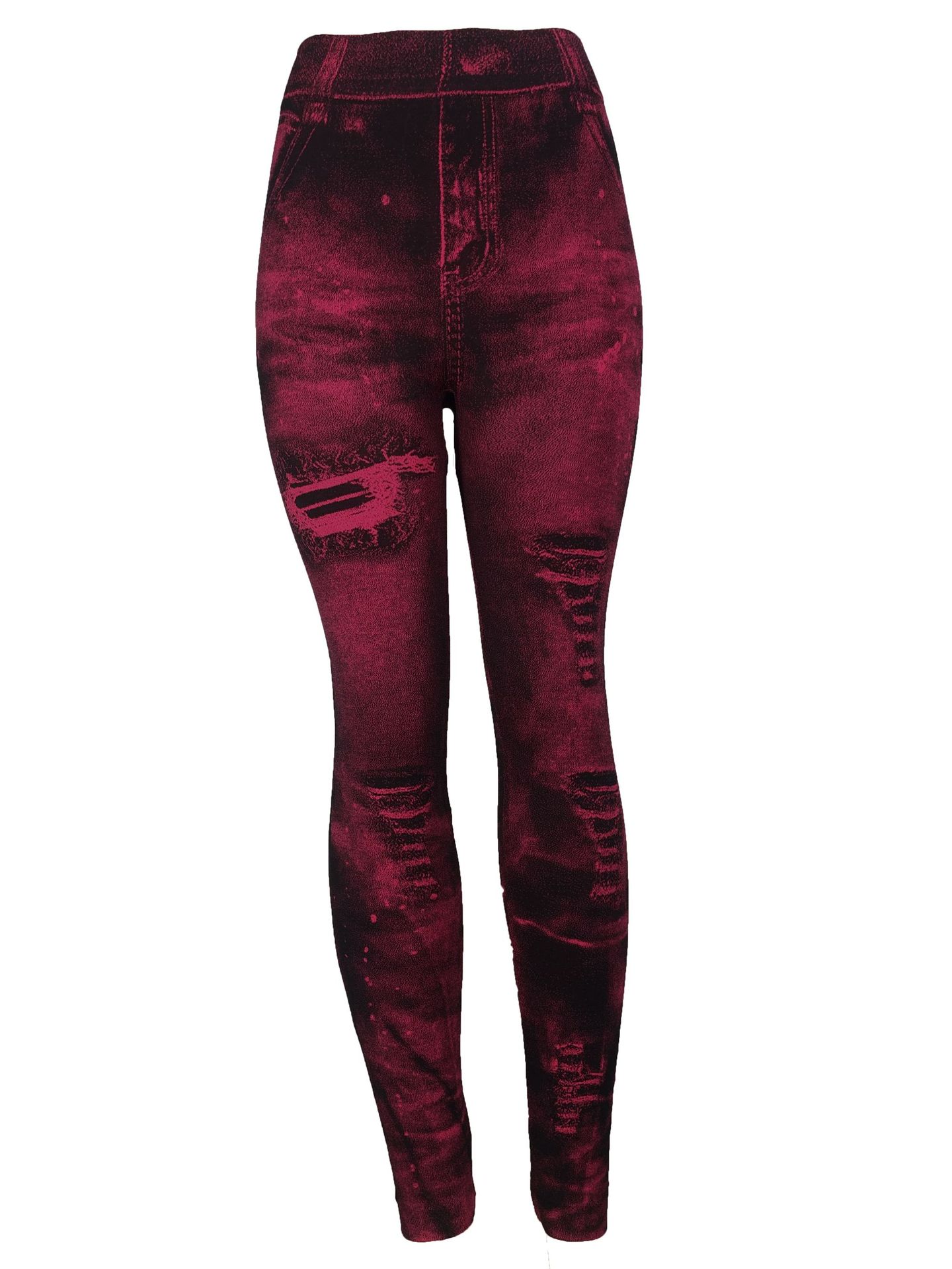 Foreign Trade Denim Leggings til Kvinder