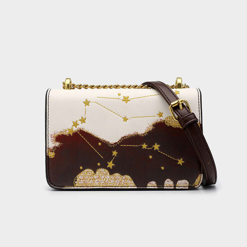 Fashion Constellation All-Match Messenger Bag